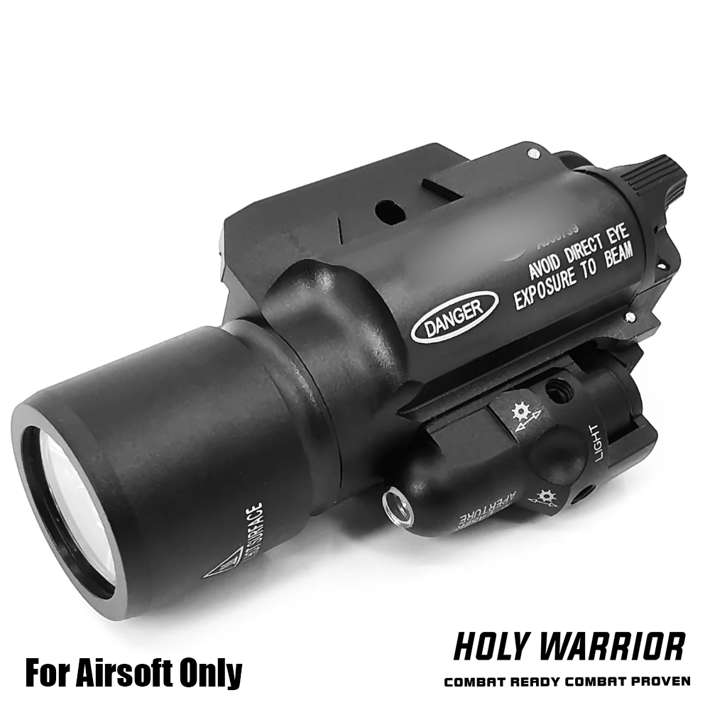 HW-XM400 Flashlight(With Laser and Burst mode)