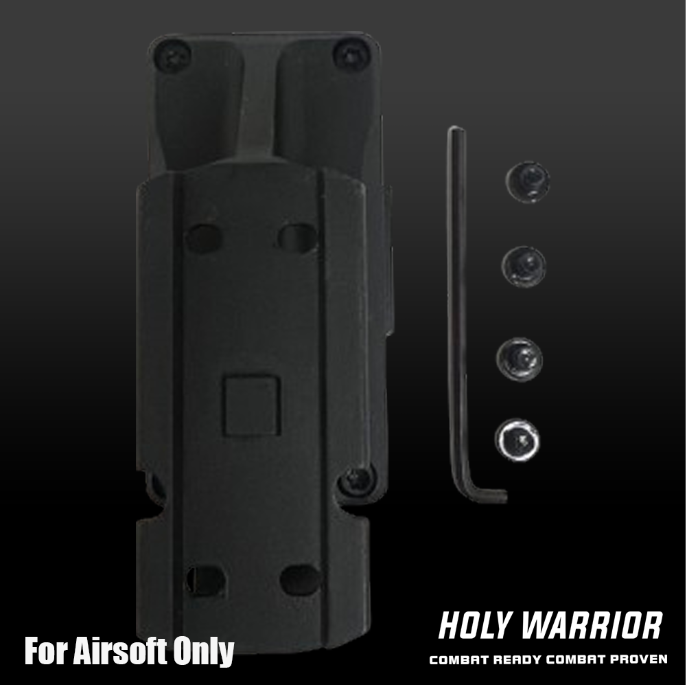 One button QD mount for T1/T2