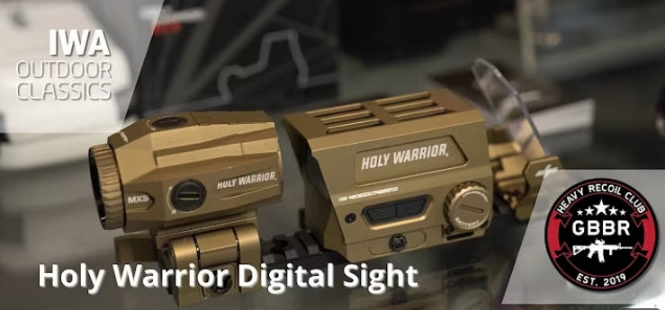 Revolutionary Digital Optic? Holy Warrior Unveils Game-Changing Sight | IWA 2025 | Heavy Recoil Club