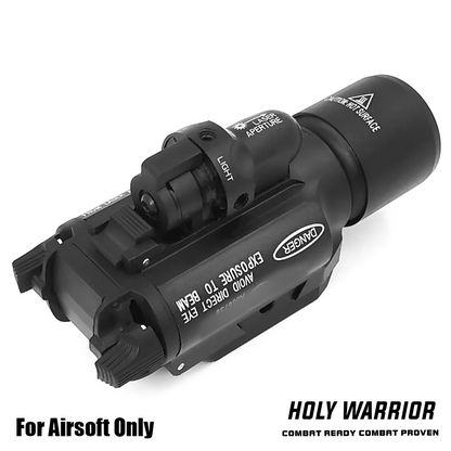 HW-XM400 Flashlight(With Laser and Burst mode)