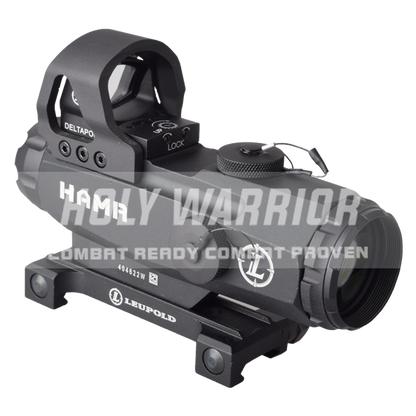 HAMR style fixed 4X with Top mounted Reddot